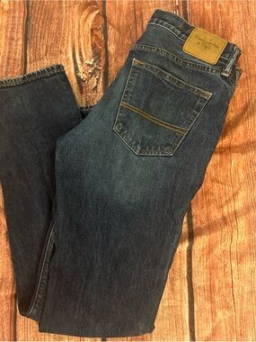 Abercrombie & Fitch Men’s Slim Dark Blue Jeans